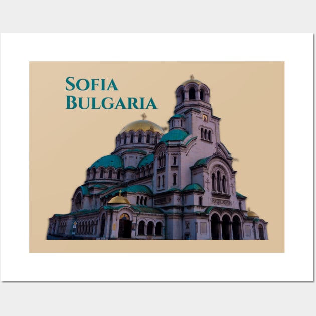 Sofia Bulgaria: Alexander Nevsky Cathedral Wall Art by RaeTucker